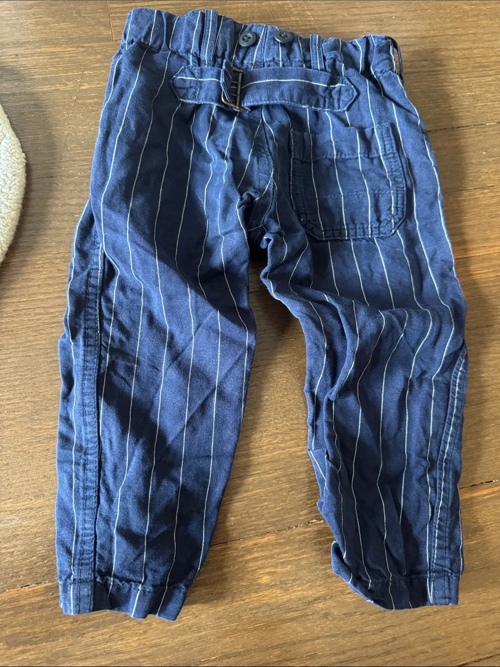 Fith Children's Navy Pinstripe Pants